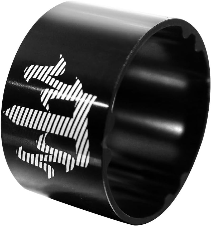 ZTZ 11PCS Headset Spacer Set for 1-1/8 Fork Stem - Aluminum Carbon Fiber Washer Kit (20 15 10 5 3 2 mm) Bicycle Threadless Ultralight Spacers, Compatible with MTB, Road, BMX, Folding Bikes - Image 5